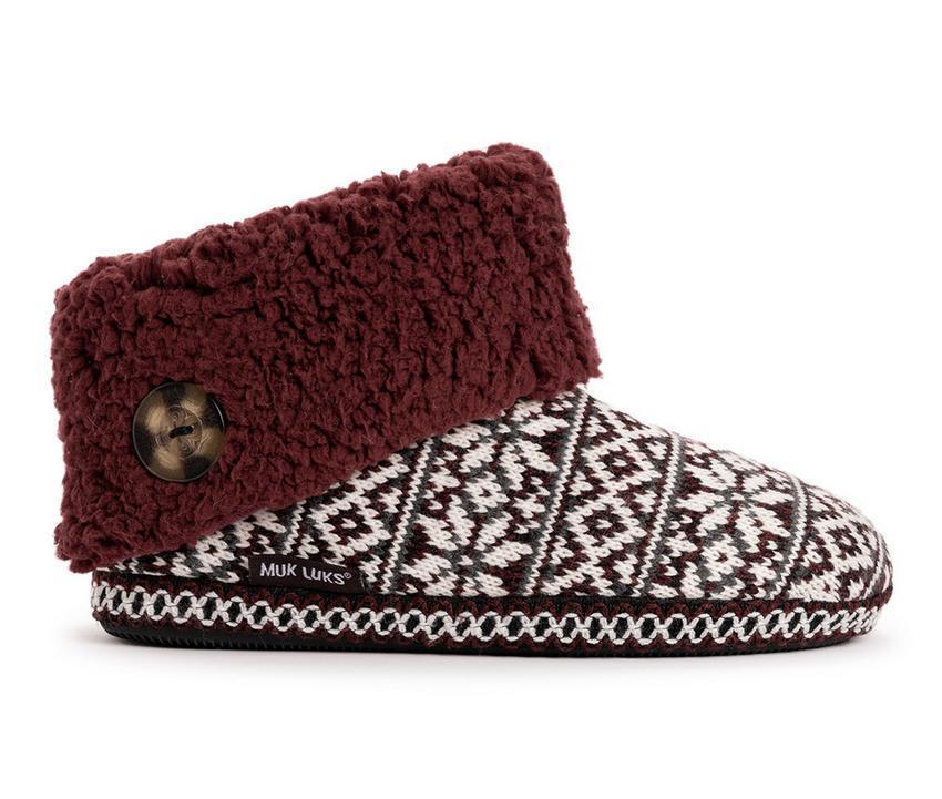 MUK LUKS Women's Melinda Bootie Slippers Product Image