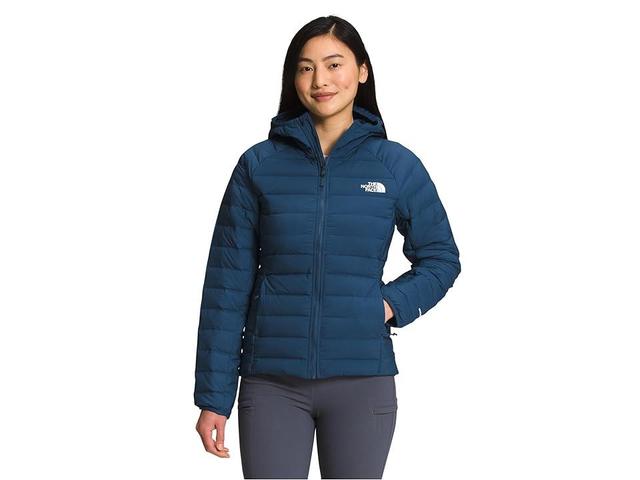 The North Face Belleview Stretch Down Hoodie (Shady ) Women's Clothing Product Image