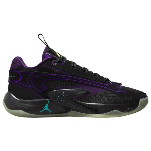 Jordan Jordan Luka 2 - Mens Football Gray/Black/Oxygen Purple Product Image