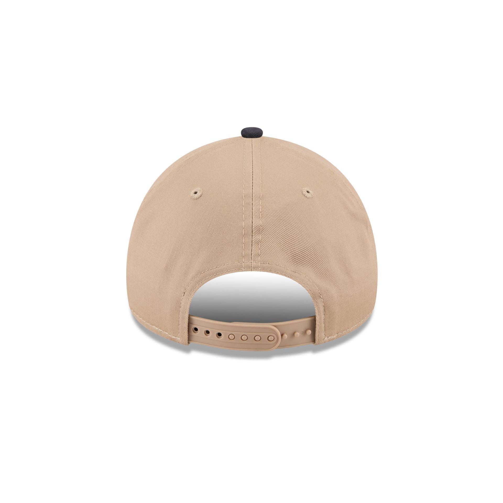 Miami Marlins Beige Khaki 9FORTY A-Frame Snapback Hat Male Product Image