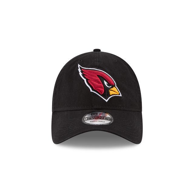 Arizona Cardinals Core Classic Black 9TWENTY Adjustable Hat Male Product Image