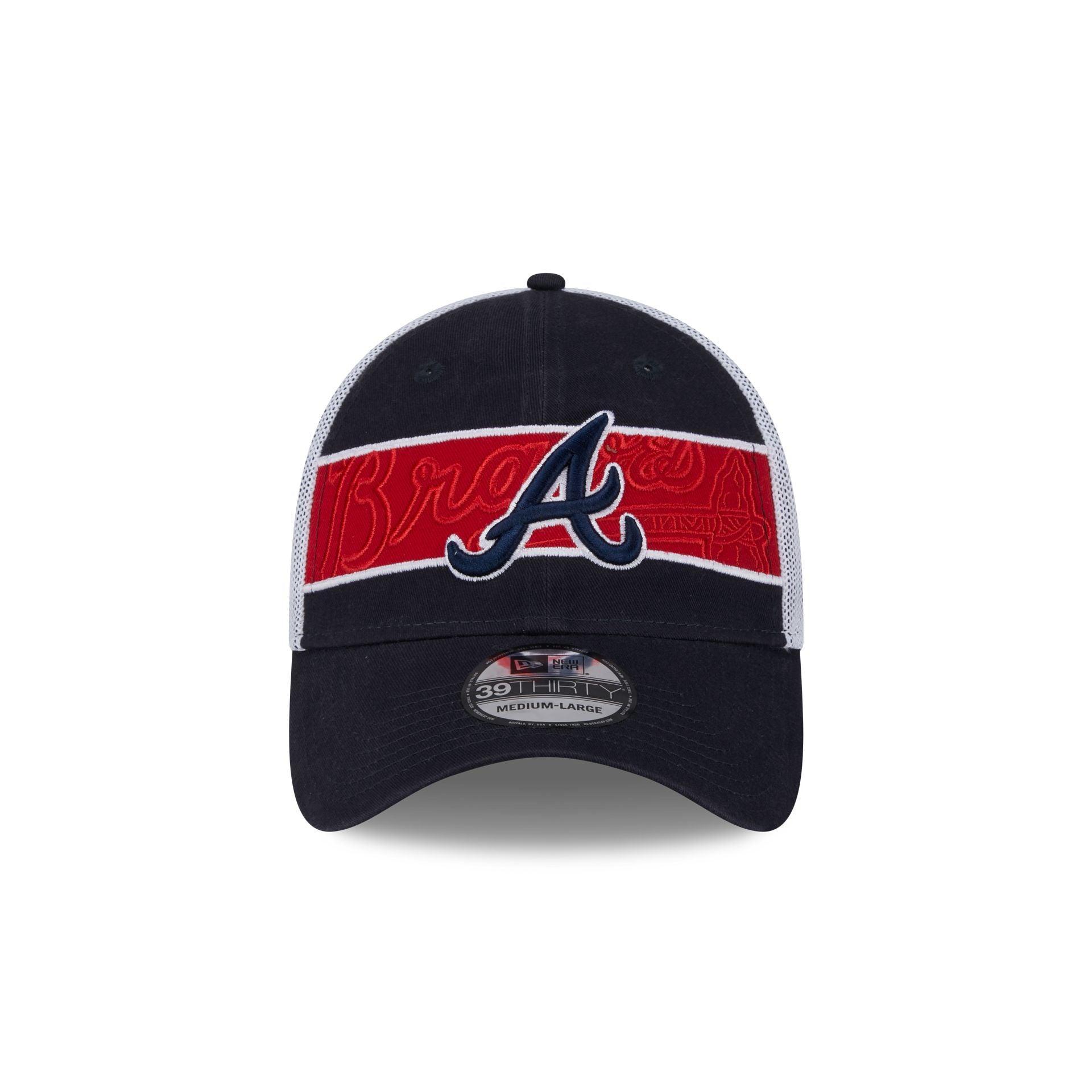 Atlanta Braves Banded 39THIRTY Stretch Fit Hat Male Product Image