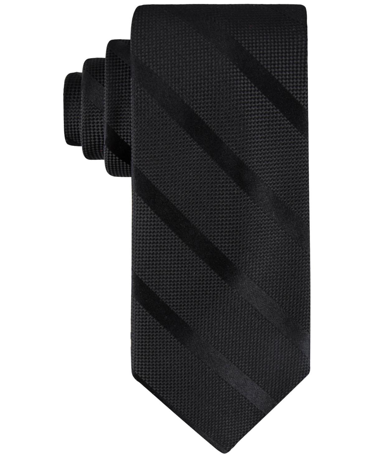 Tommy Hilfiger Mens Solid Textured Stripe Tie Product Image