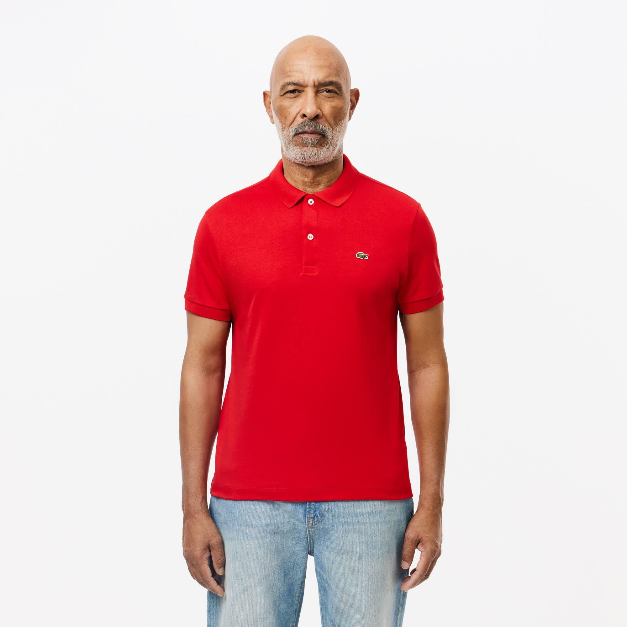 Regular Fit Cotton Pima Polo Shirt Product Image