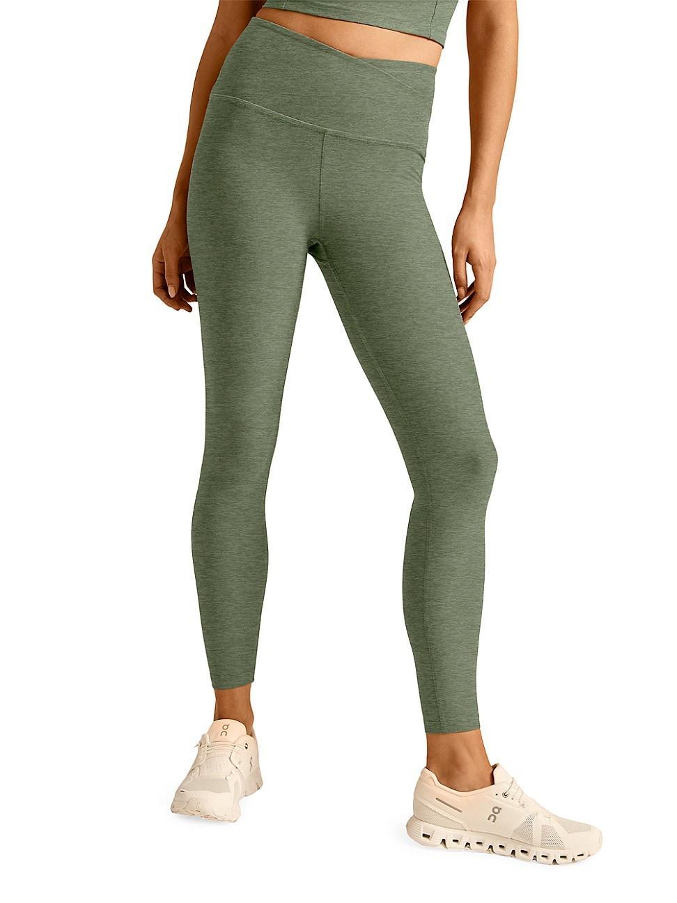 Womens At Your Leisure High-Waisted Cropped Leggings Product Image