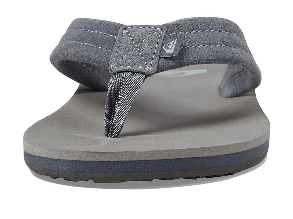 Quiksilver Carver Suede Core (Grey 1) Men's Sandals Product Image