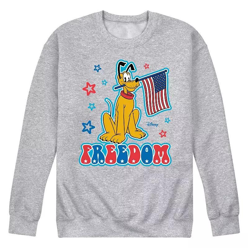 Disneys Pluto Mens Freedom Fleece Sweatshirt Product Image