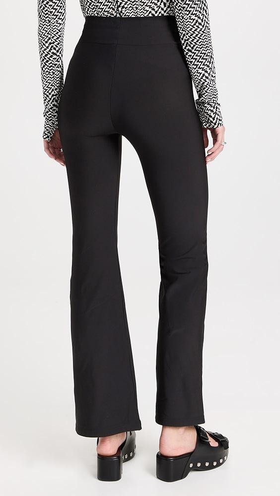 Plush Fleece-Lined Flare Leggings | Shopbop Product Image