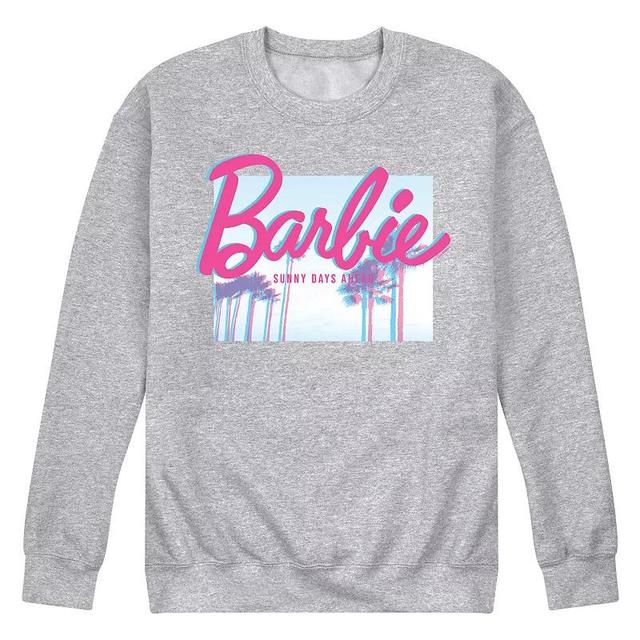 Mens Barbie Dream Summer Sunny Days Fleece Sweatshirt Product Image