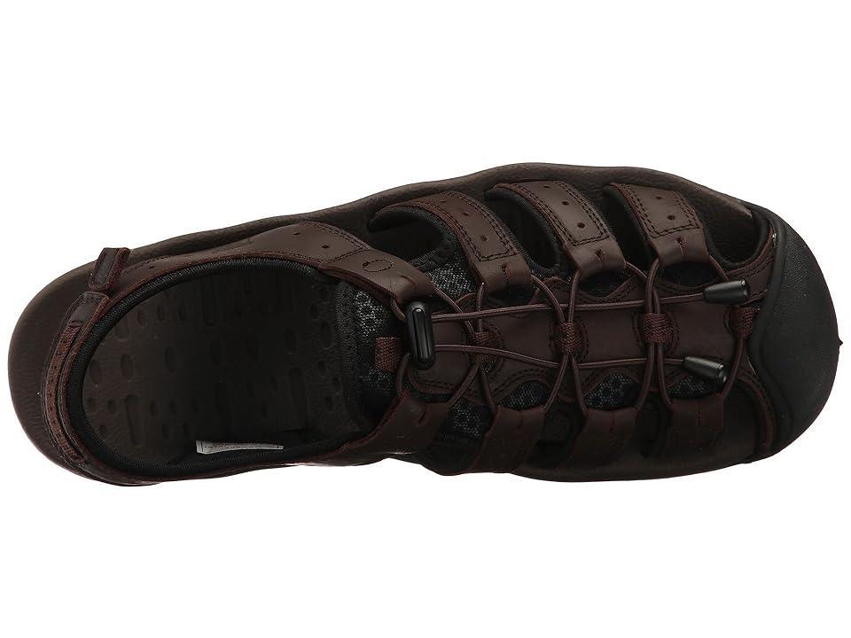 Propet Kona Mens Fisherman Sandals Grey Product Image