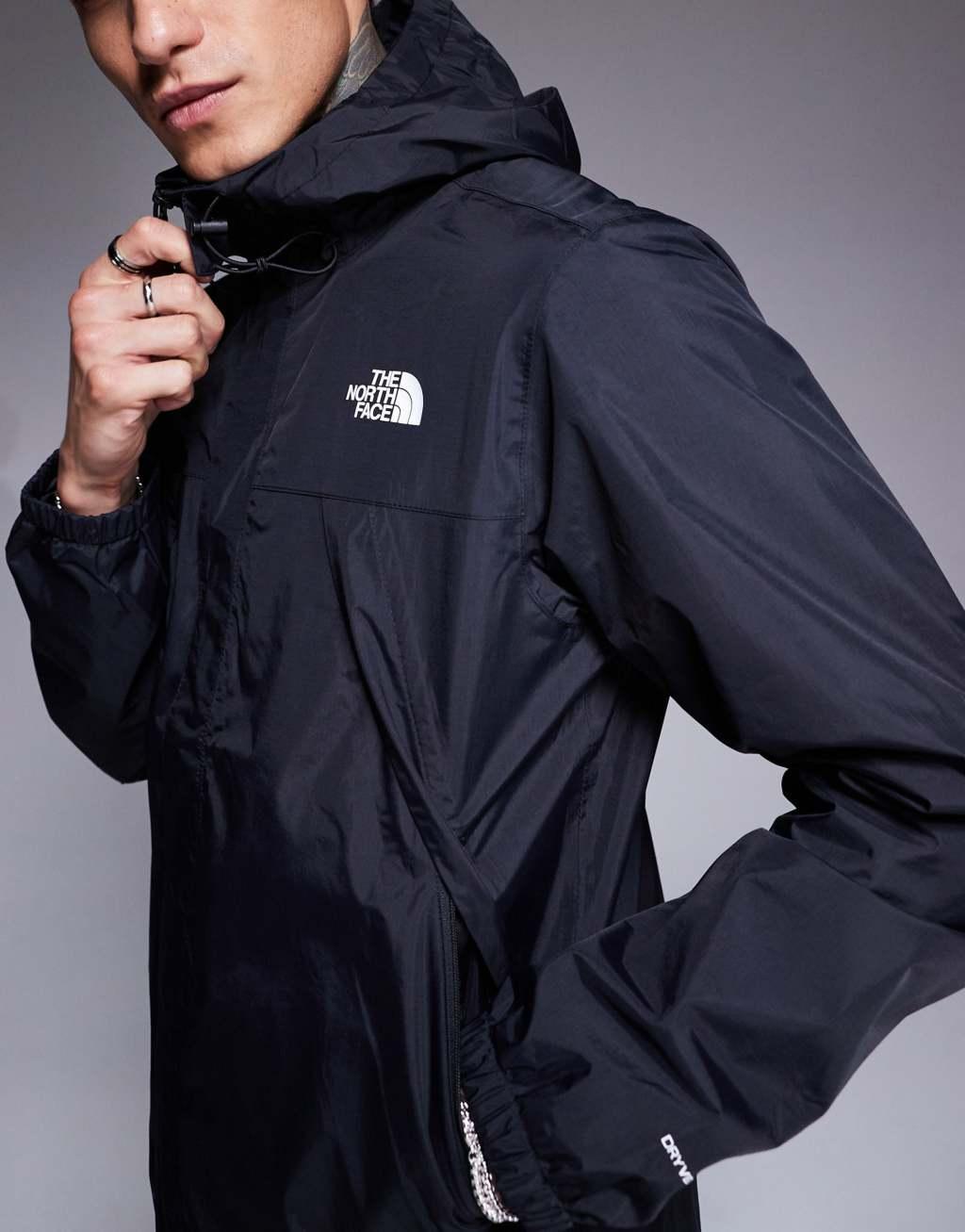 The North Face Antora hooded jacket in black Product Image