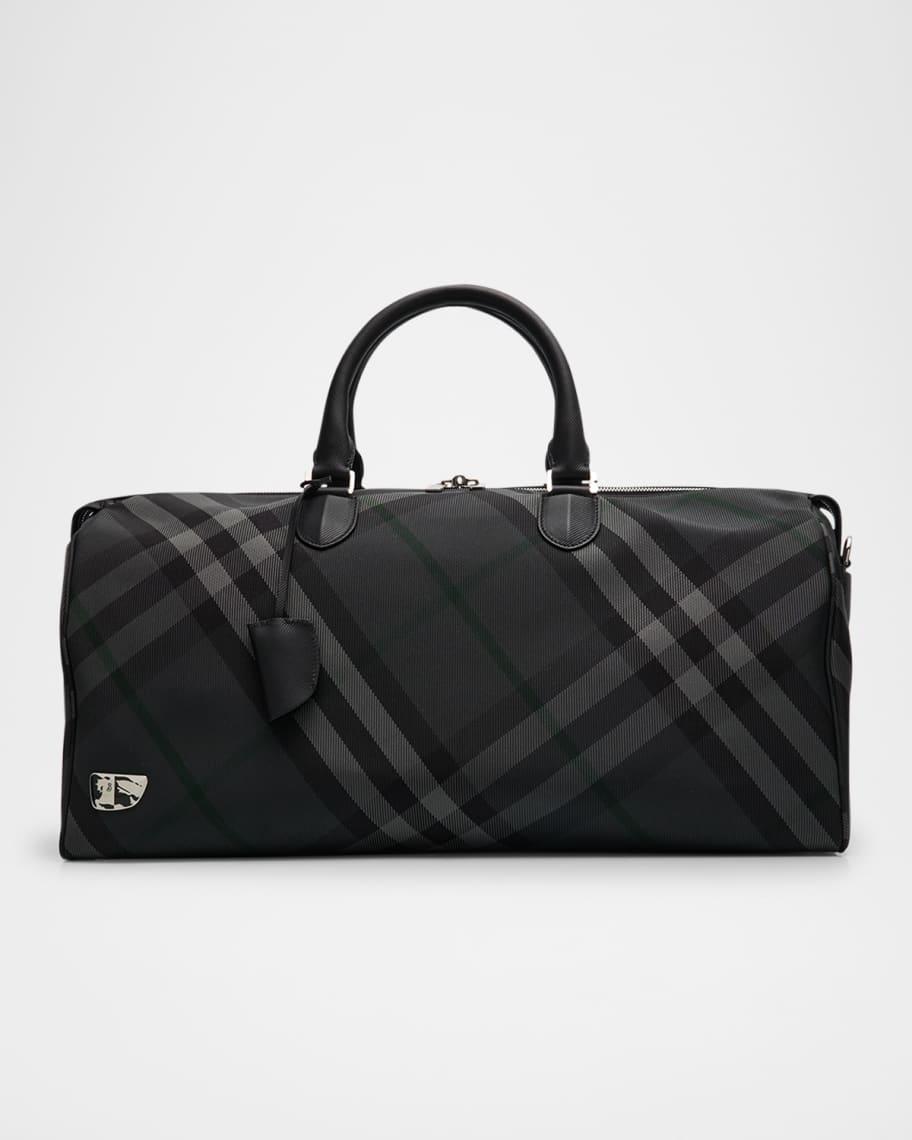 Men's Grid Duffel Bag Product Image