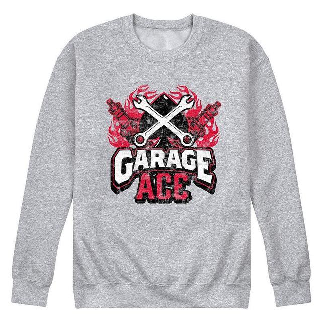 Mens Garage Ace Fleece Sweatshirt Product Image