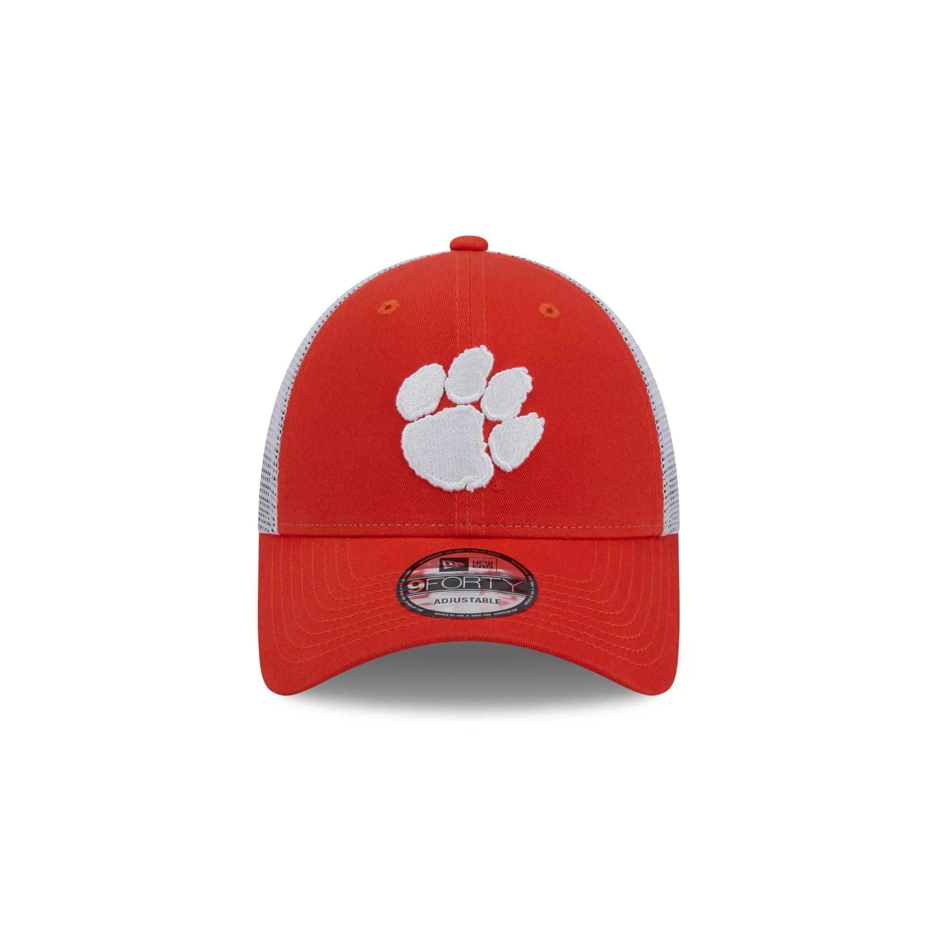 Clemson Tigers Orange 9FORTY Trucker Hat Male Product Image