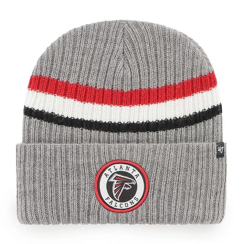 Mens 47 Gray Atlanta Falcons Highline Cuffed Knit Hat Product Image