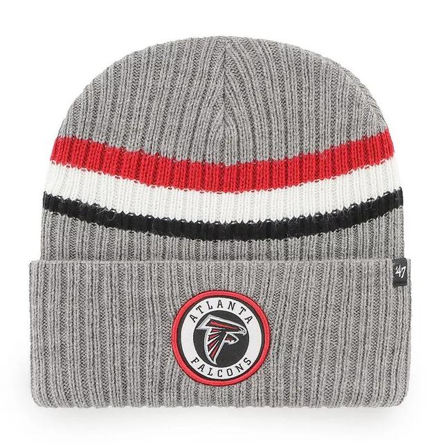 Mens 47 Gray Atlanta Falcons Highline Cuffed Knit Hat Product Image