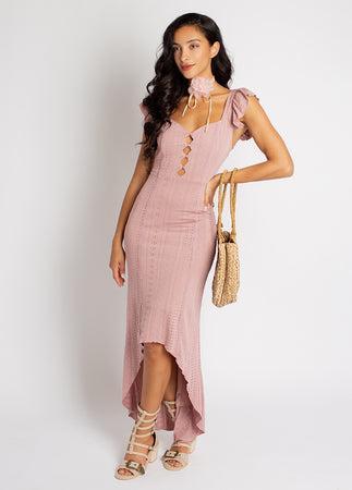 Priya Dress in Mauve Product Image