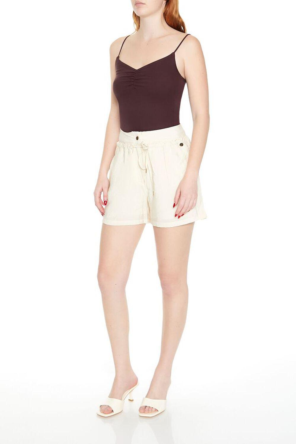 High-Rise Drawstring Shorts | Forever 21 Product Image