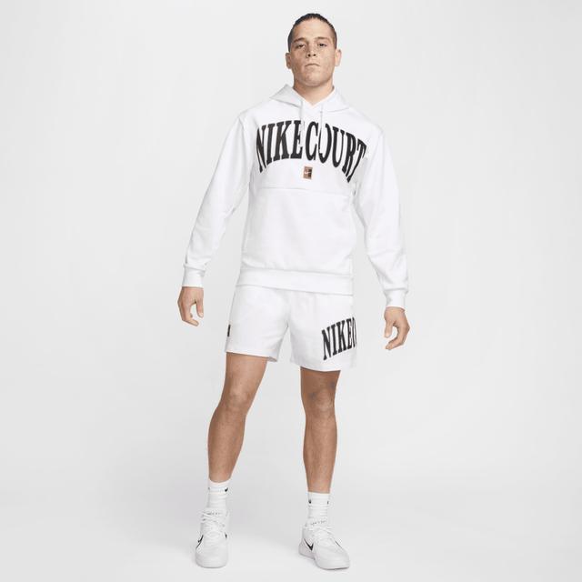 Nike Men's Court Heritage Dri-FIT Fleece Tennis Hoodie Product Image