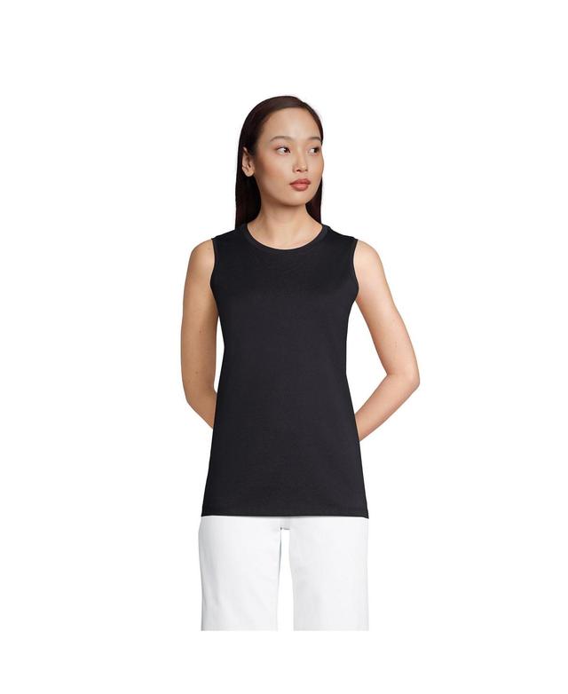 Petite Lands End Power Performance Tunic Tank Top, Womens Product Image