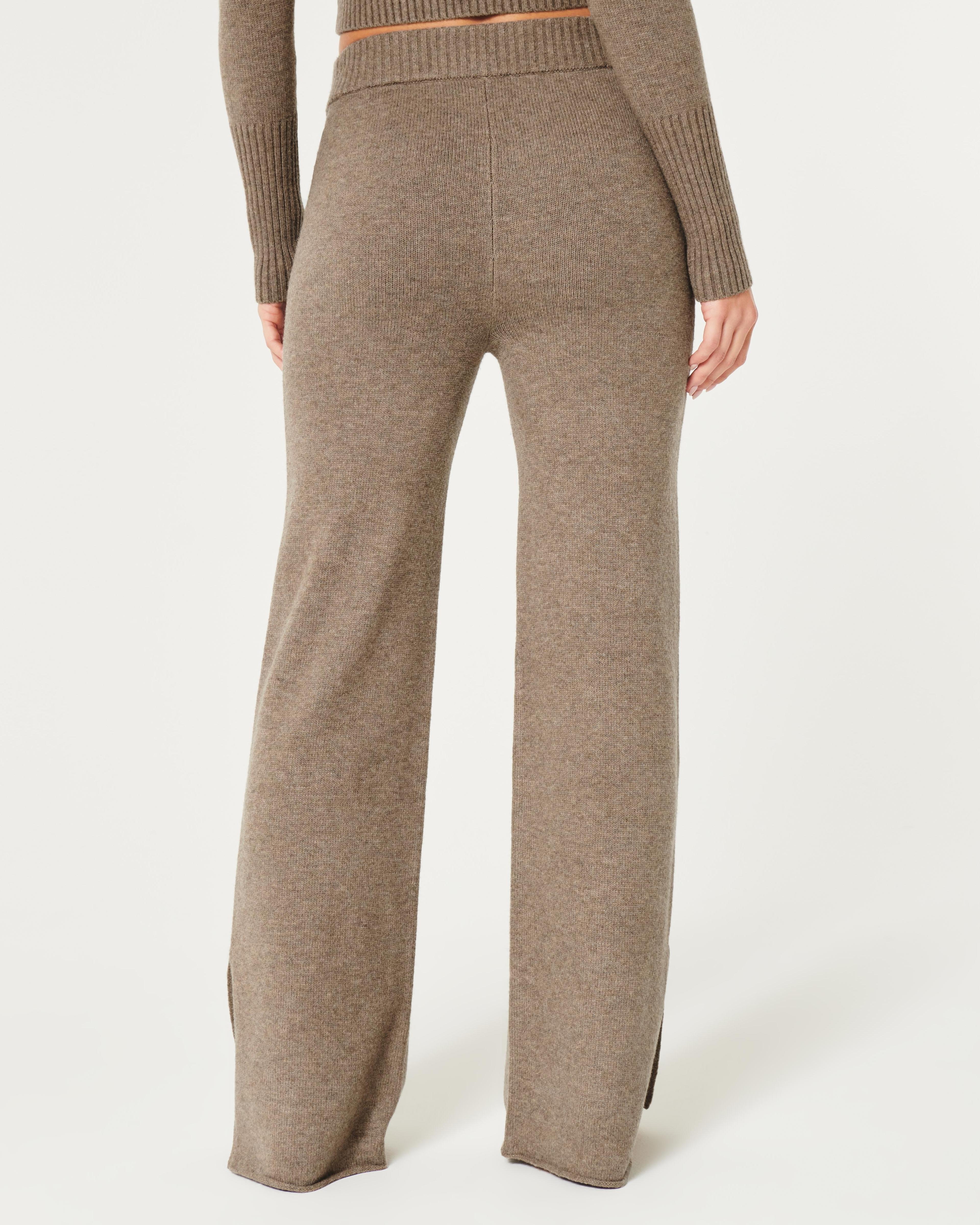 Gilly Hicks Sweater-Knit Pants Product Image