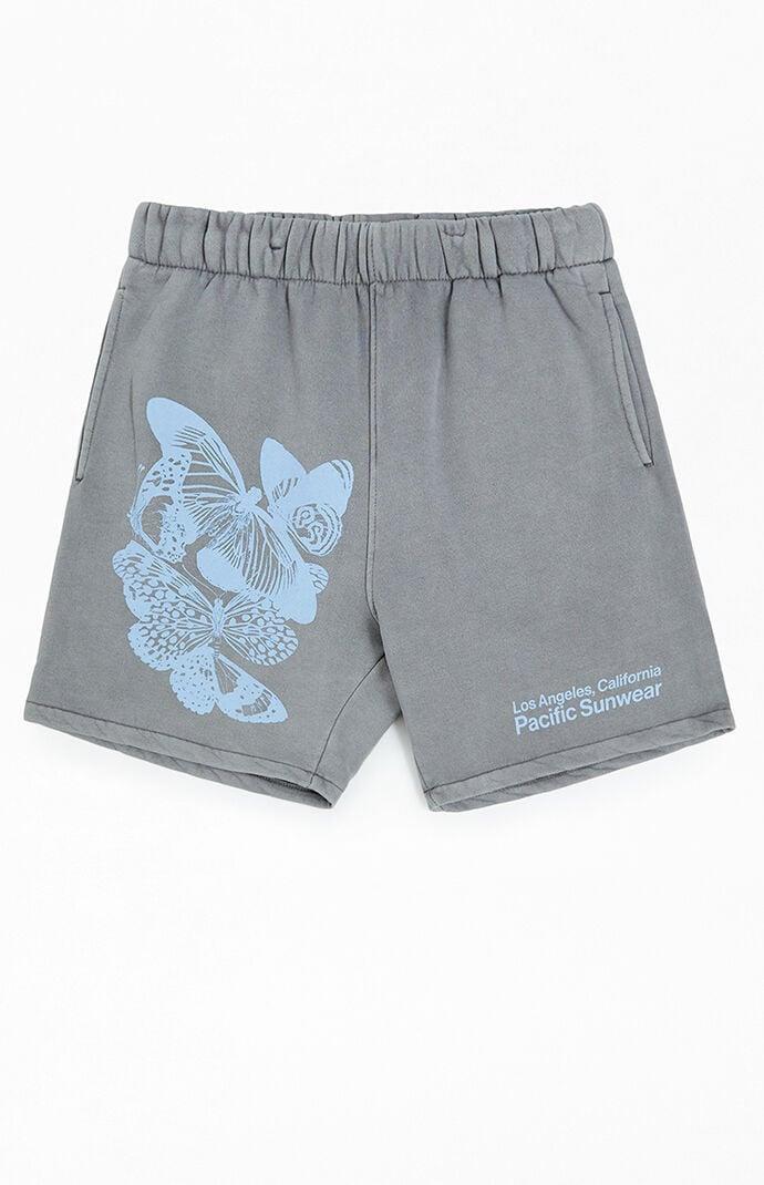 Men's Pacific Sunwear Patterns Sweat Shorts Product Image