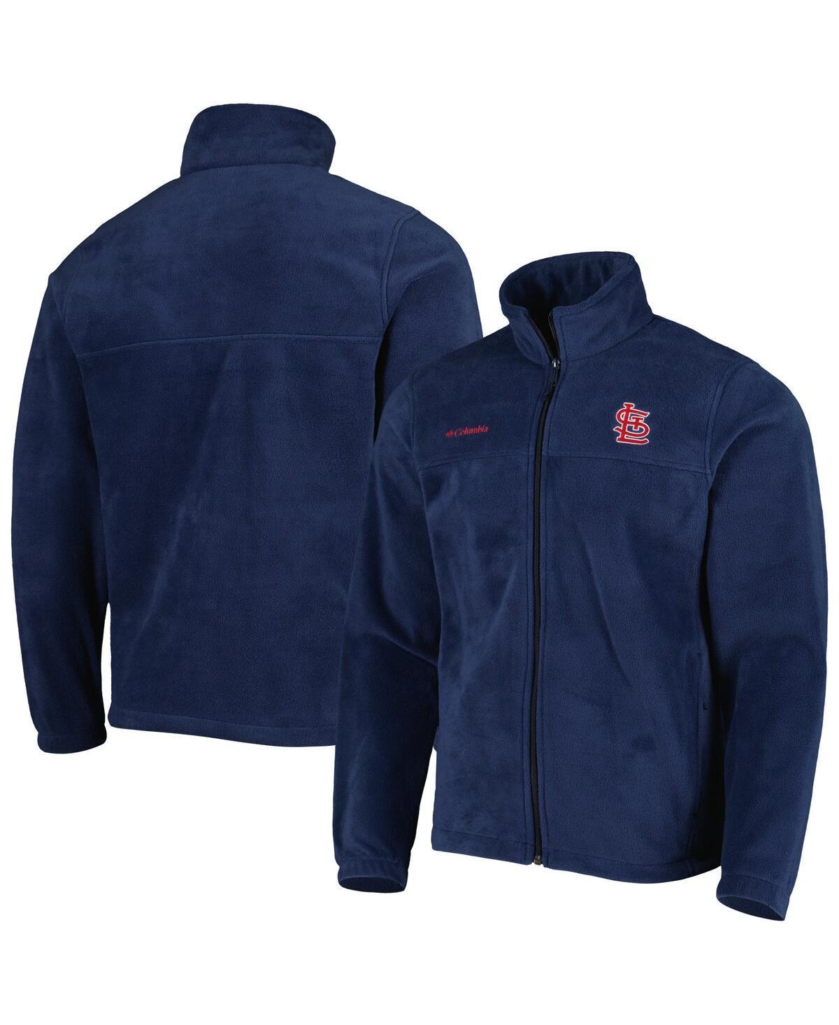 Mens Columbia St. Louis Cardinals Steens Mountain Full-Zip Jacket Blue Product Image