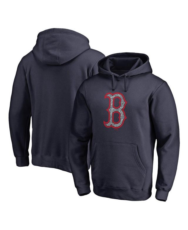 Mens Fanatics Branded Milwaukee Brewers Official Logo Pullover Hoodie Blue Product Image