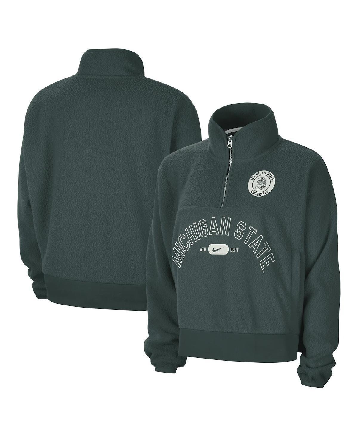 Michigan State Fly Nike Women's College 1/4-Zip Jacket Product Image