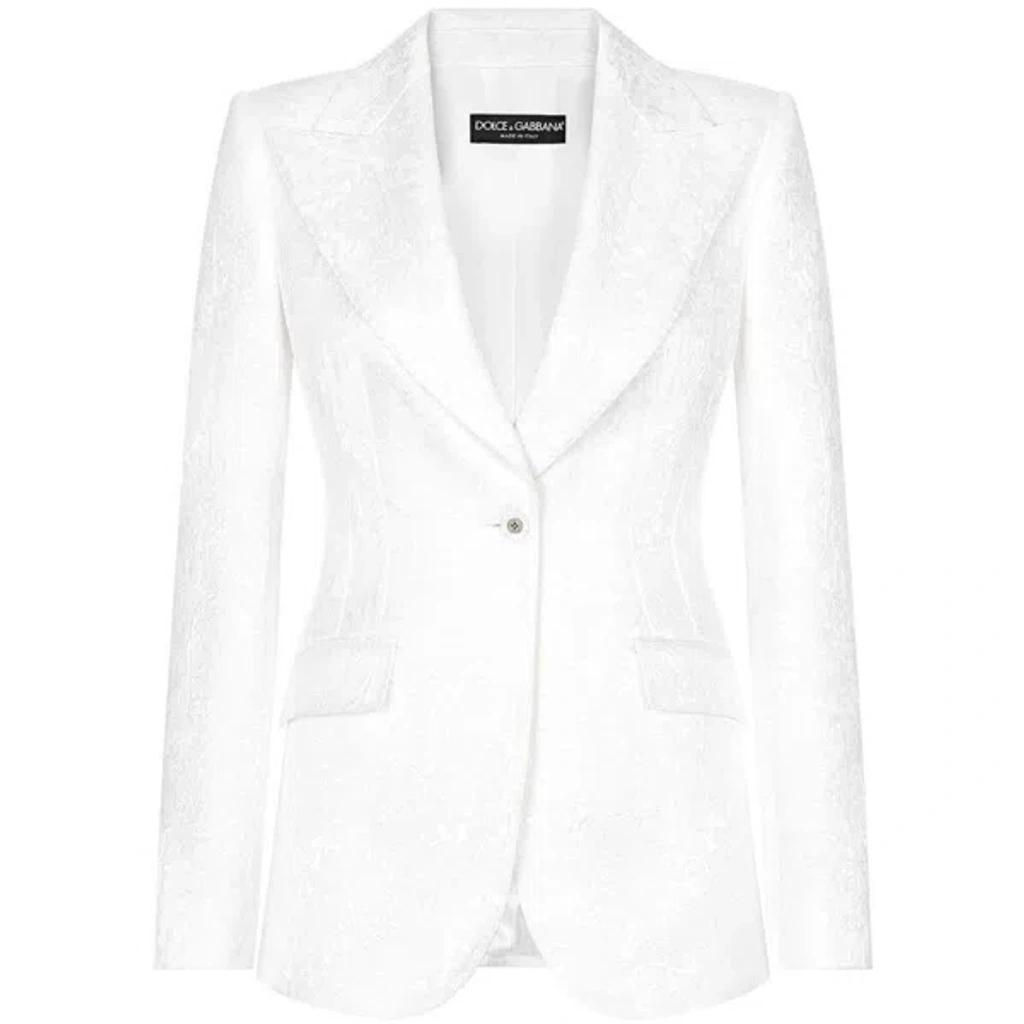 DOLCE & GABBANA Coats & Jackets In White Product Image