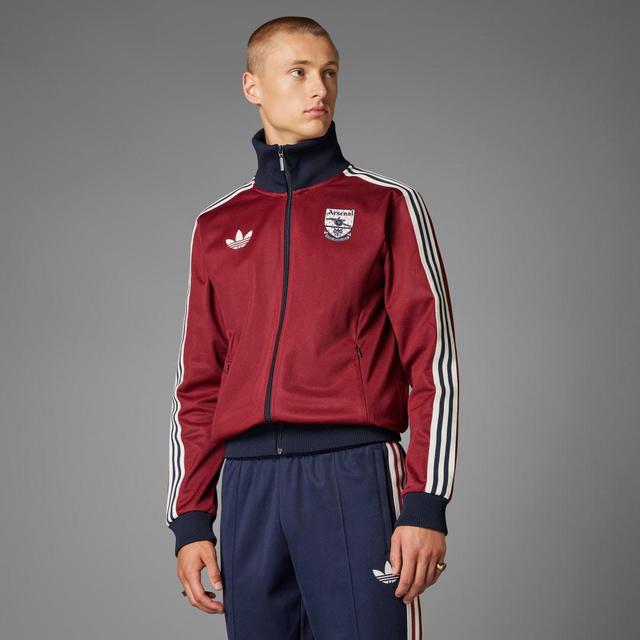 adidas Arsenal Originals Track Top Noble Maroon XS Mens Product Image