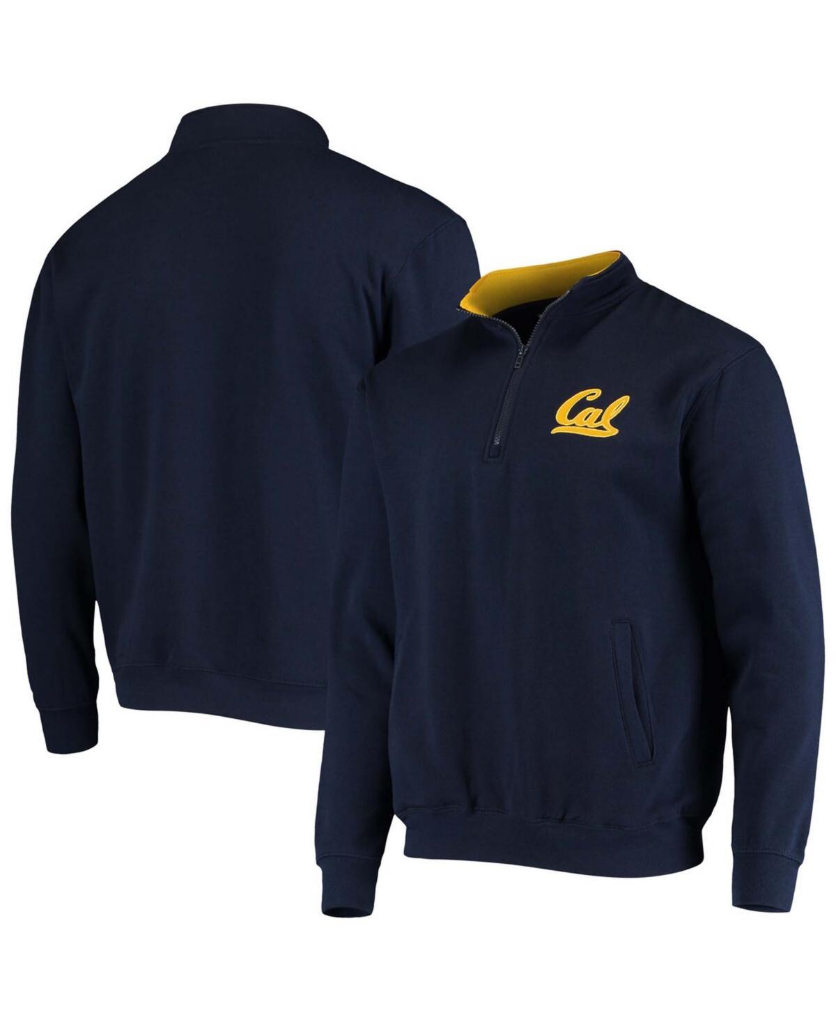 Mens Colosseum Cal Bears Tortugas Logo Quarter-Zip Jacket Blue Product Image