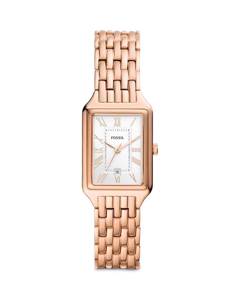 Fossil Womens Raquel Gold-Tone Stainless Steel Bracelet Watch, 23mm Product Image