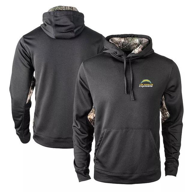 Mens Dunbrooke /Realtree Camo Los Angeles Chargers Ranger Pullover Hoodie Product Image