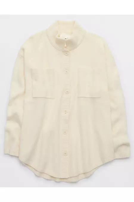 Aerie unREAL Button Down Cardi Women's Product Image