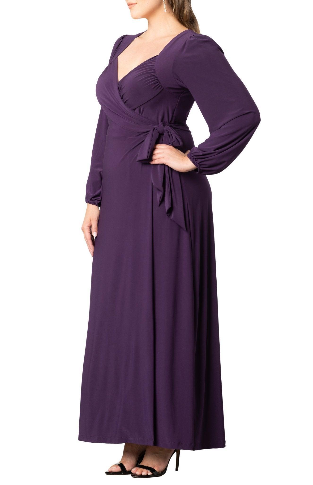 Modern Muse Wrap Gown - Plus Product Image