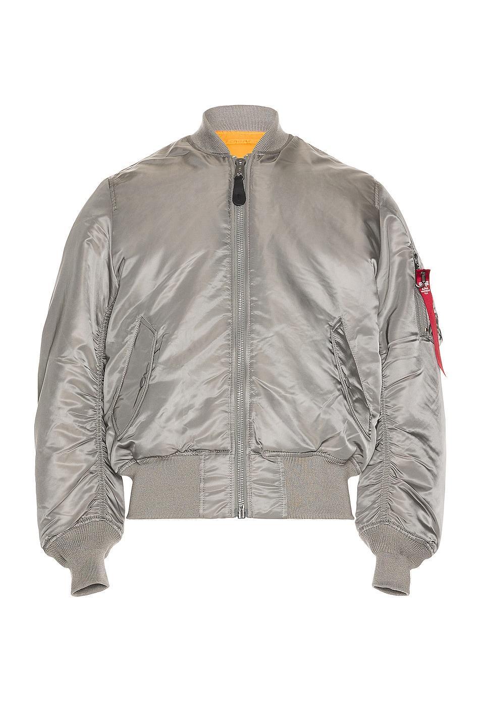 ALPHA INDUSTRIES MA-1 Bomber Jacket Green. (also in L, M, S, XL/1X, XS). Product Image