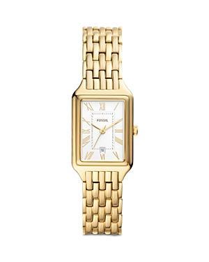 Fossil Womens Raquel Gold-Tone Stainless Steel Bracelet Watch, 23mm Product Image