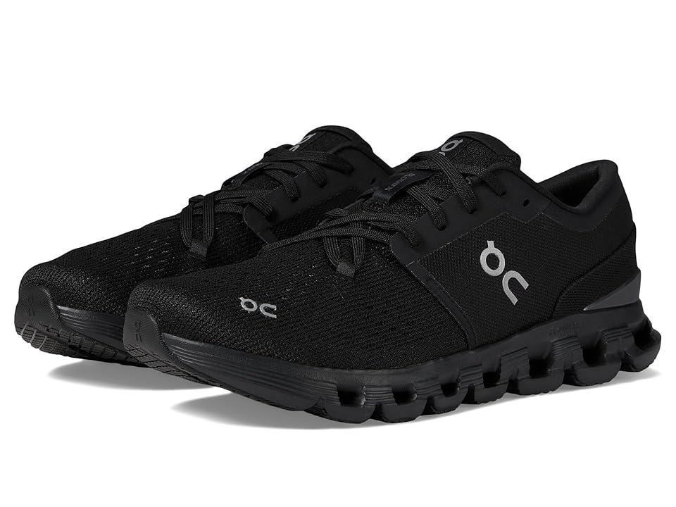 On Men's Cloud X 4 (Ivory/Black) Men's Shoes Product Image