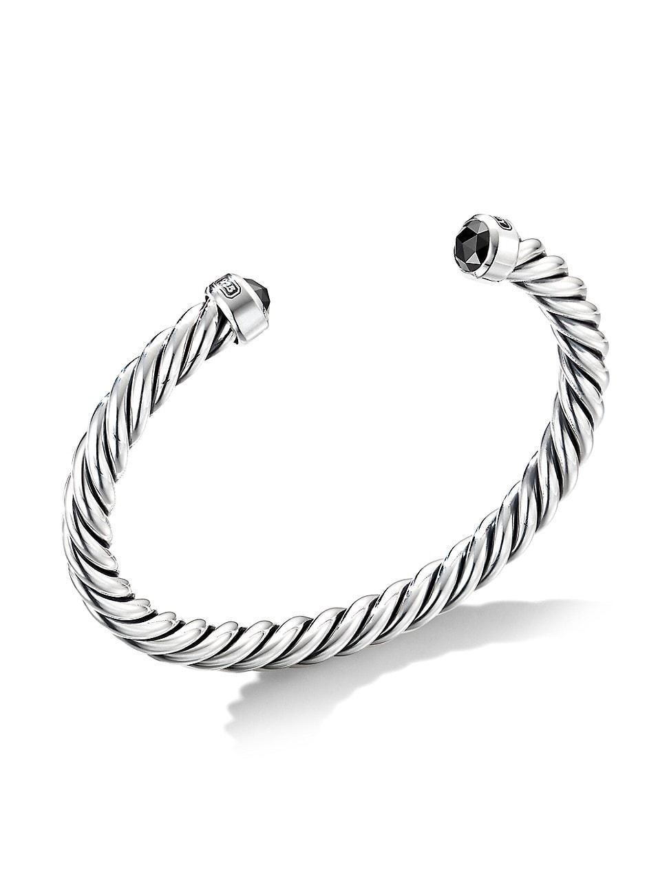 Mens Cable Cuff Bracelet Product Image