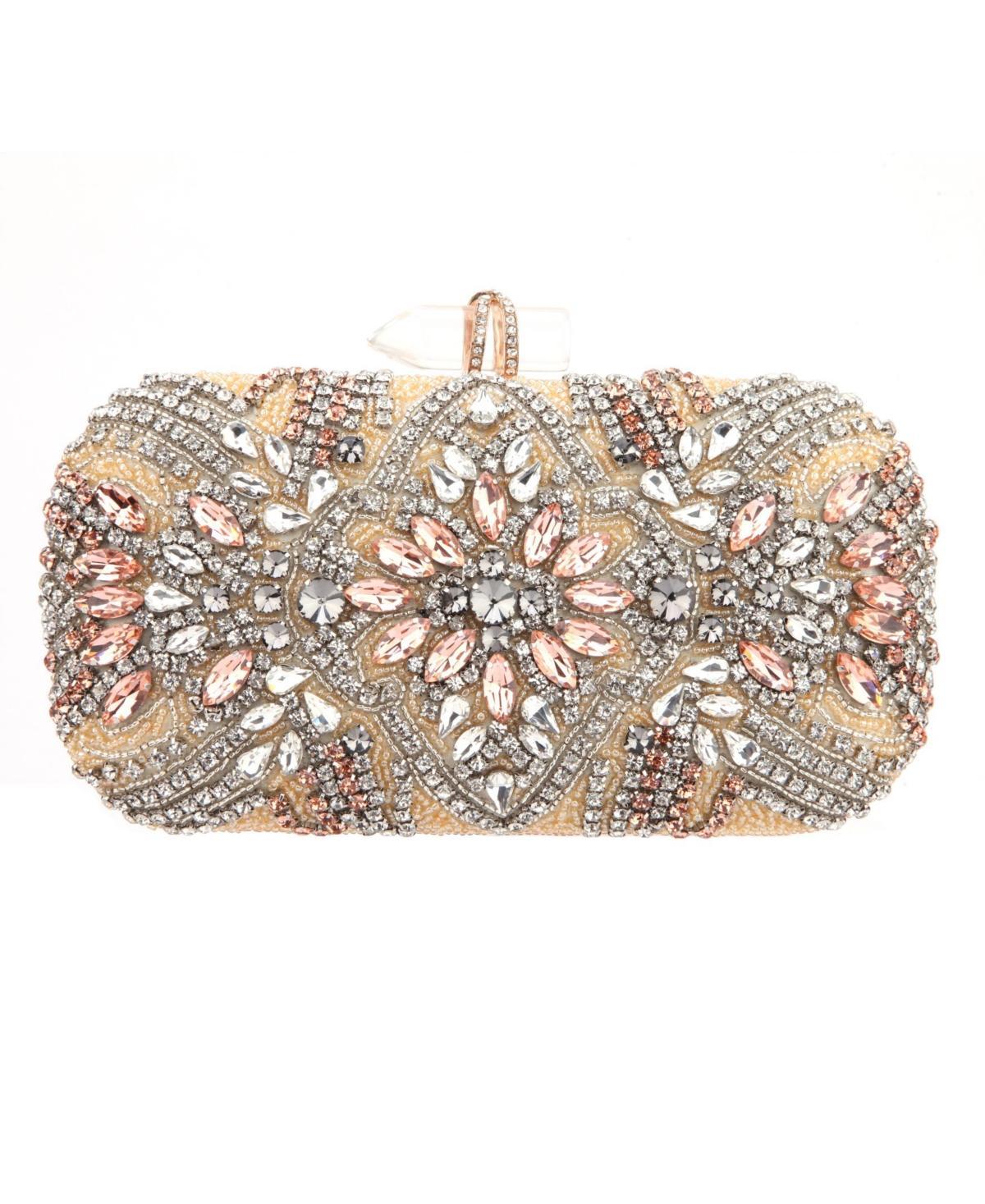 Nina Gelsey Crystal Embellished Minaudire Product Image