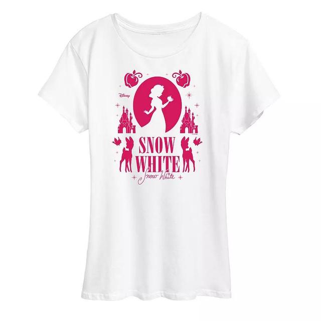 Disneys Snow Womens Graphic Tee Product Image