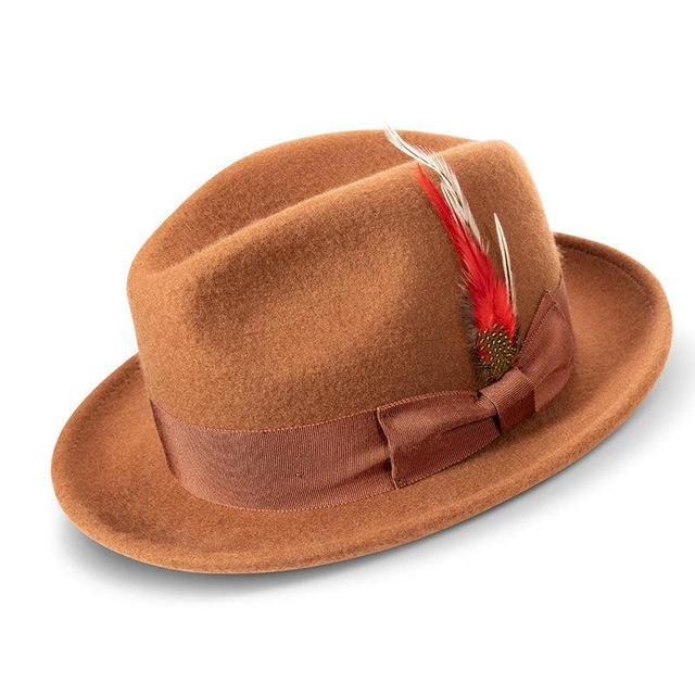 Saddle 2 ¼" Brim Beaver Look Felt Hat Product Image