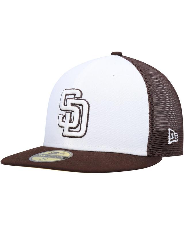 Mens New Era White San Diego Padres 2023 On-Field Batting Practice 59FIFTY Fitted Hat - White Product Image