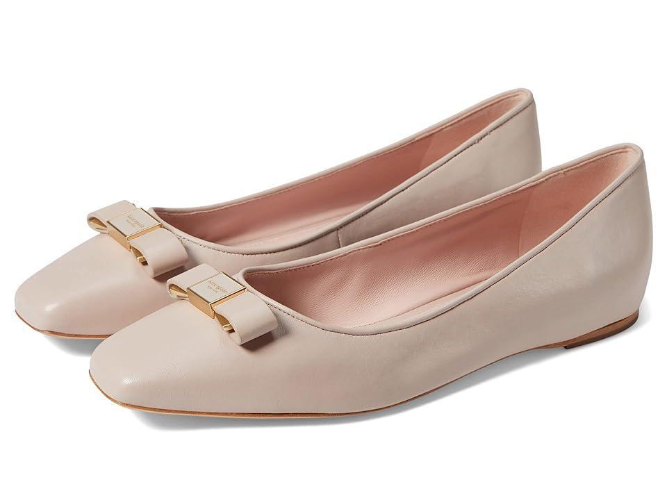 kate spade new york Womens Bowdie Slip On Pointed Toe Ballet Flats Product Image