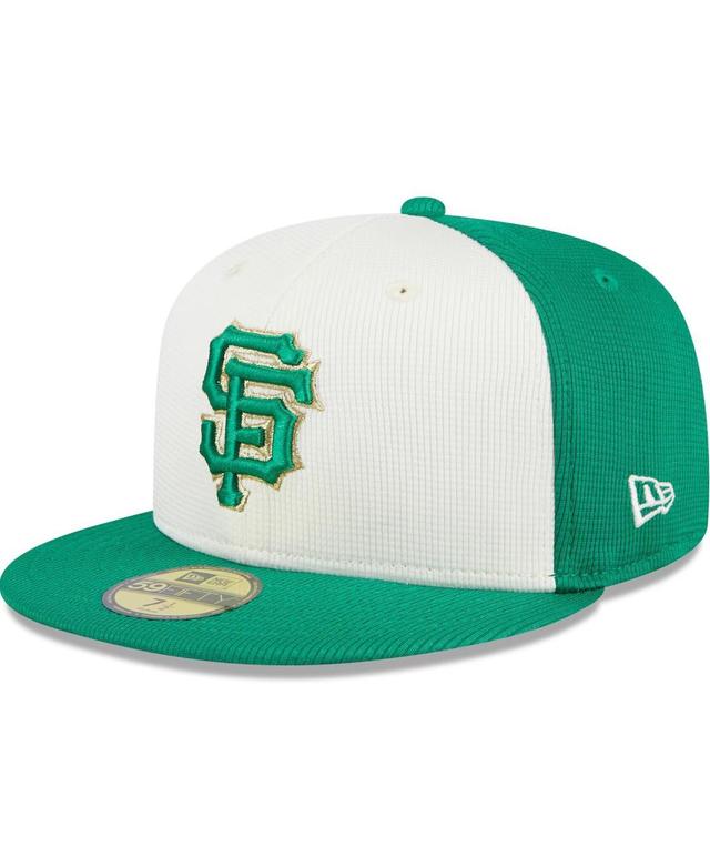 Mens New Era /Green San Francisco Giants 2024 St. Patricks Day 59FIFTY Fitted Hat Product Image