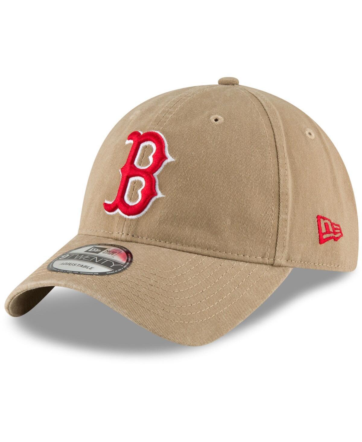 Mens Khaki Boston Red Sox Fashion Core Classic 9Twenty Adjustable Hat Product Image