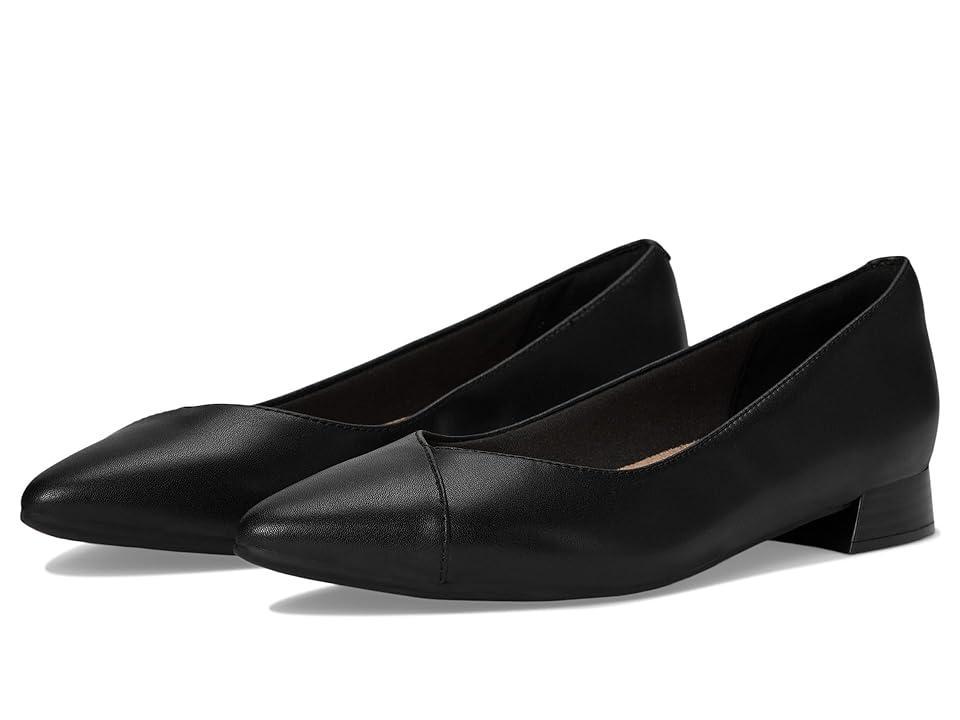 Clarks Natalyn Wish Leather) Women's Flat Shoes Product Image