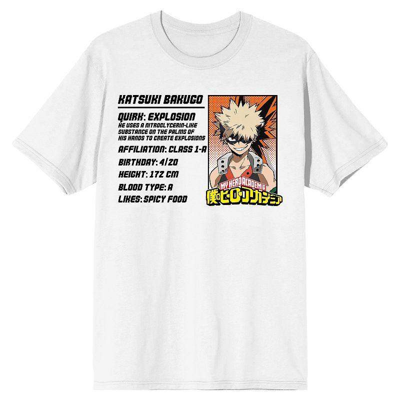 Mens My Hero Academia Katsuki Tee Product Image