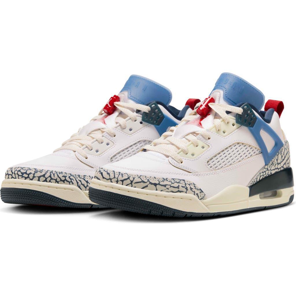 JORDAN Mens  Spizike Low Cn In White/red/navy Product Image